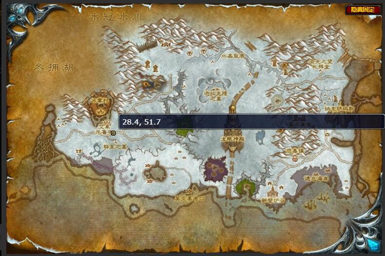 wow魔兽世界wlk怀旧服被亵渎的祭坛位置一览