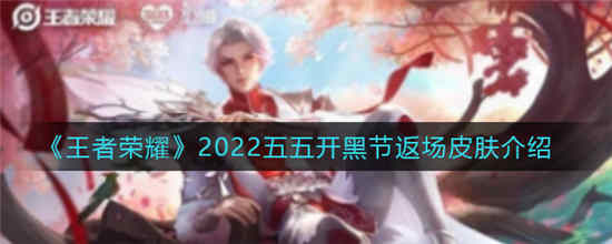 王者荣耀2022五五开黑节返场皮肤有哪些 2022五五开黑节返场皮肤介绍