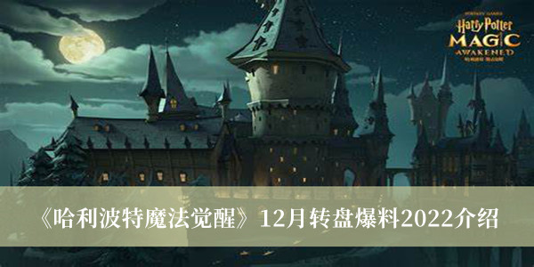 哈利波特魔法觉醒12月转盘爆料2022-哈利波特魔法觉醒12月转盘爆料2022介绍