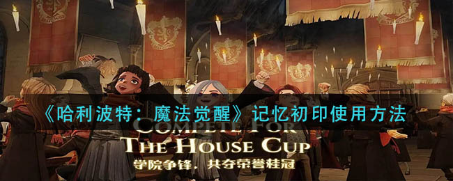 哈利波特魔法觉醒记忆初印怎么用-记忆初印使用方法