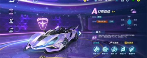 qq飞车手游幻夜霓虹怎么样