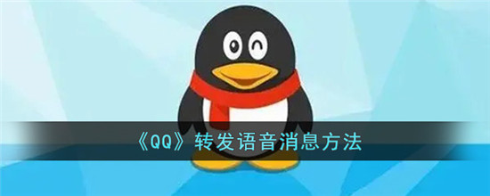 QQ怎么转发语音消息 QQ转发语音消息方法