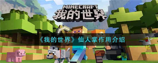 我的世界仙人掌有什么用 仙人掌作用介绍一览