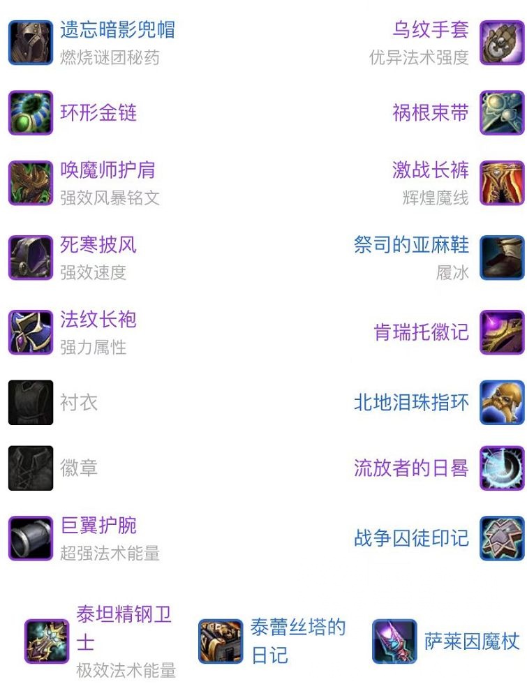 wow魔兽世界巫妖王之怒wlk怀旧服暗牧装备优先级获取方法推荐