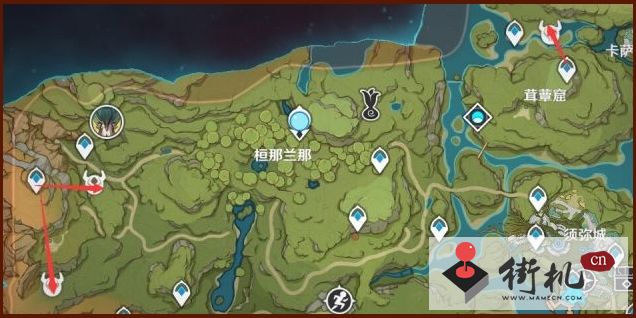 原神遗迹龙兽材料收集路线图-原神遗迹龙兽材料在哪收集