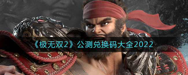 极无双2公测兑换码分享-极无双2公测兑换码详情