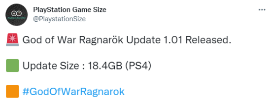 补丁曝光太大了！战神：诸神黄昏需更新18GB！