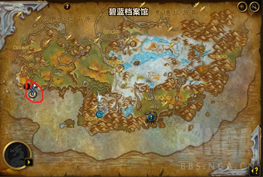 魔兽世界10.0​木桩在什么地方-木桩位置坐标图分享