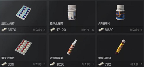 暗区突围药物简介-暗区突围boss简介