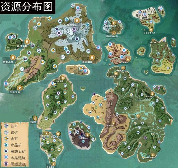 创造与魔法水晶矿位置2022最新-创造与魔法水晶矿多久刷新一次
