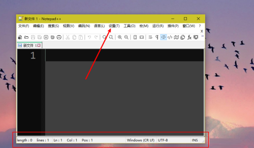 Notepad++怎么隐藏状态栏-Notepad++隐藏状态栏的方法