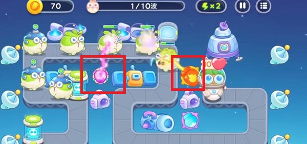 保卫萝卜4第六级空间穿越入门-保卫萝卜2第45关攻略