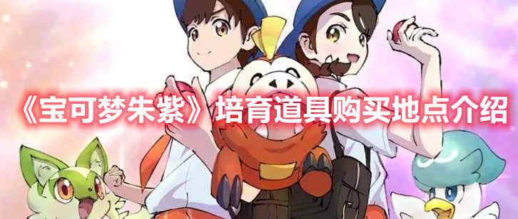 宝可梦朱紫培育道具在哪里购买-宝可梦朱紫培育道具购买地点分享