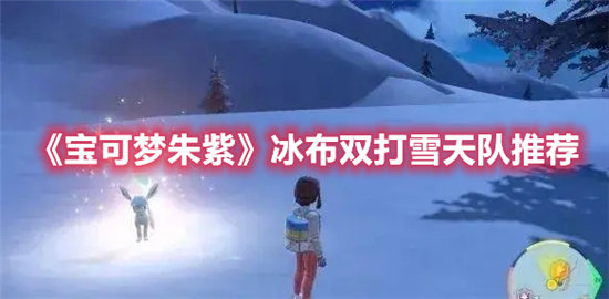 宝可梦朱紫冰布双打雪天队推荐-宝可梦朱紫冰布双打雪天队玩法介绍